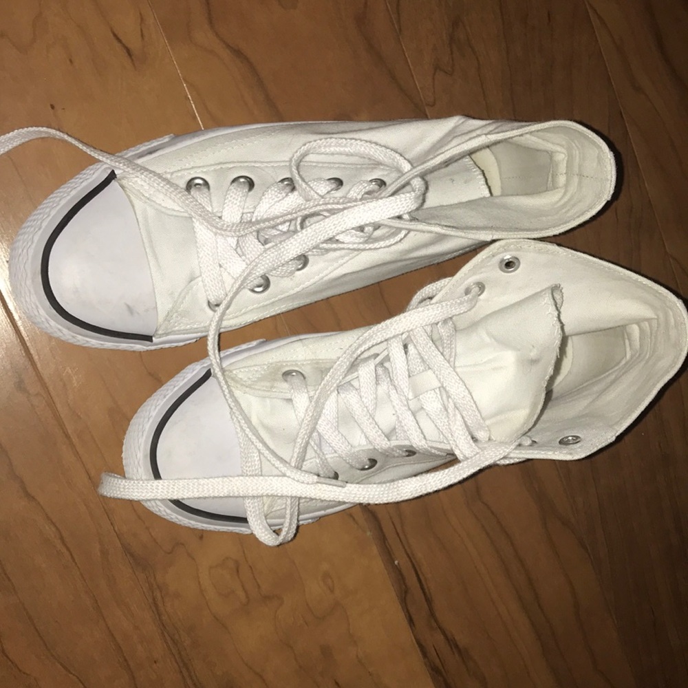 white high top air walks